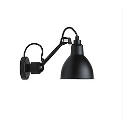 Universal Applique moderne minimaliste vintage nordique balançoire électronique applique double étage salon chambre lit éclairage luminaire (noir smal) 