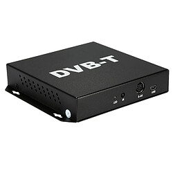 Acheter Wewoo Solutions DVB-T & ISDB-T noir DVB-T998 voiture mobile DVB-T boîte de récepteur de télévision numérique avec télécommande