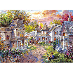 Universal 1000 pièces Puzzle Town Puzzle Jouets éducatifs Adultes Enfants Apprendre Cadeaux