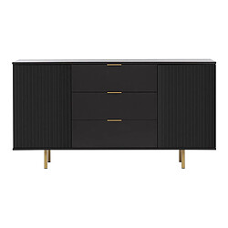 Avis Bestmobilier Monica - buffet - noir - 150 cm