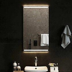 Maison Chic Miroir à LED,Miroir Lumineux LED pour salle de bain,Miroir decoration 50x90 cm -MN92557