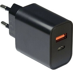 Intertech INTER-TECH Chargeur 20w USB type A+C - PD-2120