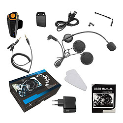 Moto Intercom Headse Casque Communication Interphone pour l'équitation et ski