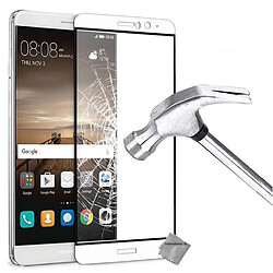 Htdmobiles Film de protection vitre verre trempe incurve integral pour Huawei Mate 9 - BLANC Film de protection verre trempe incurve integral pour Huawei Mate 9 - BLANC