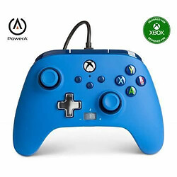 Power A Manette Xbox one - X-S + PC Contrôleur de jeu MICROSOFT filaire 3M - BLEUE