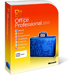 Microsoft Office Professionnel 2010 