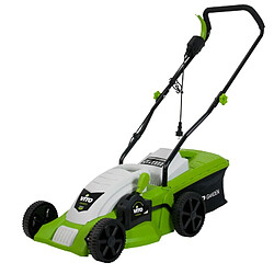 Tondeuse électrique 1400W VITOGARDEN Moteur induction Coupe 34 cm - Hauteur de coupe 20-60 mm - bac 35L