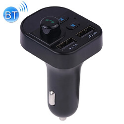 Wewoo Transmetteur FM Auto 805E Dual USB recharge Bluetooth Kit de voiture pour lecteur de musique MP3Prise en charge de l'appel mains libres et lecture de la carte Micro SD / U Disk Music Noir