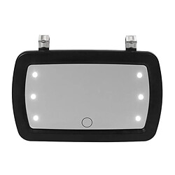 Universal Voiture Parasol Miroir Maquillage Ombre Soleil Miroir Maquillage Miroir Commode Voiture Fabrication Miroir Six Lumières LED Voiture Styling | Miroir de bain 