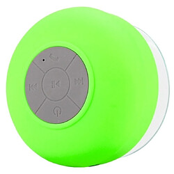 Acheter Wewoo Enceinte Bluetooth étanche vert pour iPhone, Galaxy, Sony, Lenovo, HTC, Huawei, Google, LG, Xiaomi, autres smartphones et tous les périphériques IPX4 V2.1 haut-parleur imperméable à l'eau, fonction mains libres,