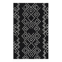 Hadorn Tapis shaggy 305x240 noir Frauenfeld Classic