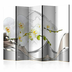 Paris Prix Paravent 5 Volets Pearl Dance of Orchids 172x225cm 