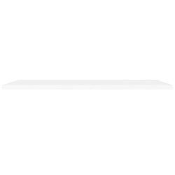 Avis vidaXL Étagères murales flottantes 4 pcs blanc 120x23,5x3,8 cm MDF