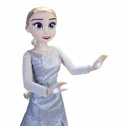 Ludendo Poupée Elsa électronique 80 cm - La Reine des Neiges 2