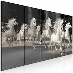 Paris Prix Tableau Imprimé 5 Panneaux Unicorns Run Narrow 80 x 200 cm 