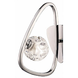 Acheter Luminaire Center Applique murale Lux avec interrupteur 1 Ampoule G9, chrome poli