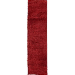 Hadorn Tapis shaggy 183x61 rouge Luzern