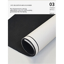 Avis LUUCOZK Tapis de bain antidérapants absorbants à séchage rapide, tapis de décoration de salle de bain, couleur 1-60 x90CM