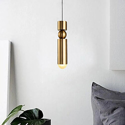 Acheter Wewoo Suspension luminaire Lustre Lampe Suspendue Comptoir de bar Moderne Restaurant Chambre Chevet Personnalité créative Simple Petit lustreCombinaison à trois têtes Noir