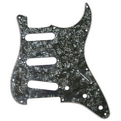 4-Ply Black Pearl 11-Hole Stratocaster Pickguard Fender 