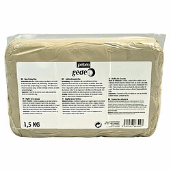 Pebeo Pain d'argile sans cuisson - Blanc - 1,5 kg