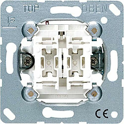 Jung 505U Mécanisme interrupteur double 10 AX / 250 V Double interrupteur SA