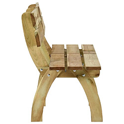 Avis Maison Chic Banc de jardin | Banquette de jardin | Chaise Relax 160 cm Bois de pin imprégné -MN91341