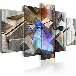 Paris Prix Tableau Imprimé Abstract Cubes 50 x 100 cm 