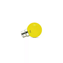 Ampoule LED B22 1W 300° Ø45mmx70mm - Jaune