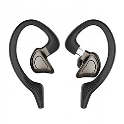 Universal TWS 5.0 Bluetooth Stéréo Sport Ecouteurs Double Microphone Sans Fil Bluetooth Casque Hélicoïdal Casque 