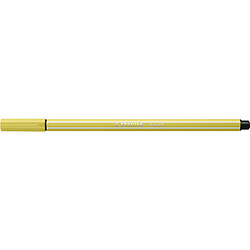 STABILO Stylo feutre Pen 68, jaune moutarde ()