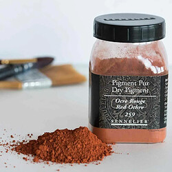 Avis Raphael Pigment pour création de peinture - pot 90 g - Ocre rouge