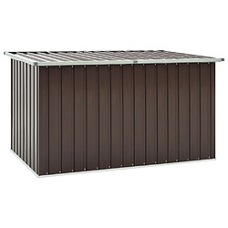 Helloshop26 Coffre boîte meuble de jardin rangement 171 x 99 x 93 cm marron 02_0013099