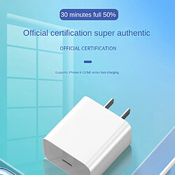 General Chargeur Apple Adaptateur secteur USB C à charge rapide 20 W, compatible avec iPhone14/14 Pro Max/13/13Pro/12/12 Pro/11/11Pro/XS, parfait pour la maison, le bureau et les voyages(3 pieds) pas cher