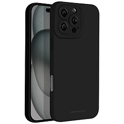 Roar Coque pour iPhone 16 Pro Max Silicone Mat Soft Touch Caméra Protégée Noir pas cher