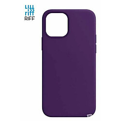 Riffi Coque arrière souple en silicone Riff Slim & Soft pour Apple iPhone 12 / 12 Pro Violet