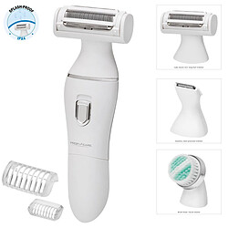 Ensemble de beauté pour femmes rasoir pour le corps, précision, nettoyant visage, , Blanc, Proficare, LBS 3001