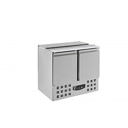 Saladette réfrigérée compacte 230 litres - 2 portes - Combisteel - R600aRvs Aisi 2012 PortesPleine Saladette réfrigérée compacte 230 litres - 2 portes - Combisteel - R600A 2 Portes