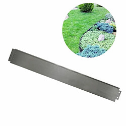 Green-split Bordure de Jardin en métal alu/zinc 18cm x 100cm Galvanisé | Bordure Jardin | Bordures de Jardin