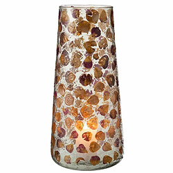 Paris Prix Vase Design en Verre Gerard 36cm Ambre 