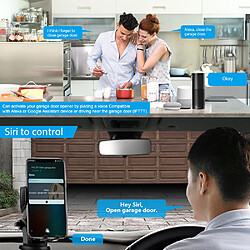 Avis WIFI Intelligent Garage Door Opener Controller Lift Switch Mobile Phone APP Remote Control Timer Switch Compatible with Amazon Ale