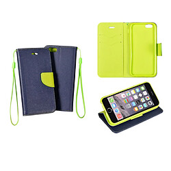 Mobility Gear Etui Latéral BCF Pour Lg H440N Spirit-Navy Lime