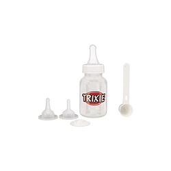 Trixie Set Biberon - 120 Ml - Transparent Et Blanc - Pour Chien 