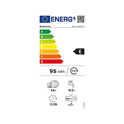 Lave-vaisselle 60cm 14 couverts inox - wfc 3c26 pfx - WHIRLPOOL