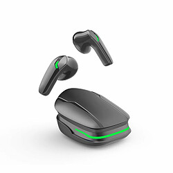 Y68 Tws Bluetooth Écouteur Sans Fil Enc Binaural Faible Latence Noice Annulation Jeu Casque Noir 