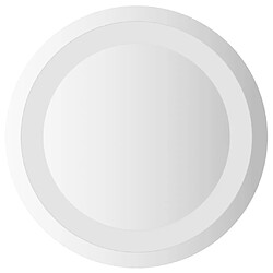 vidaXL Miroir de salle de bain à LED 30 cm rond