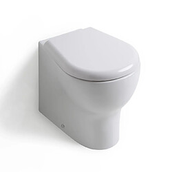 Kiamami Valentina TOILETTES SUR PIED EN CÉRAMIQUE AVEC REBORD | SOAVE