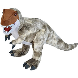 Wild Republic peluche dinosaure T-Rex de 71 cm gris marron 