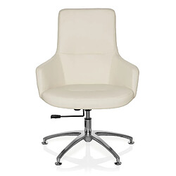 Chaise de bureau / Chaise polyvalente SHAKE 300 similicuir blanc hjh OFFICE