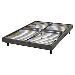 Avis Ebac Matelas + sommier 140x190 Mousse - Decokit - Soutien medium - Sommier démonté - Béton